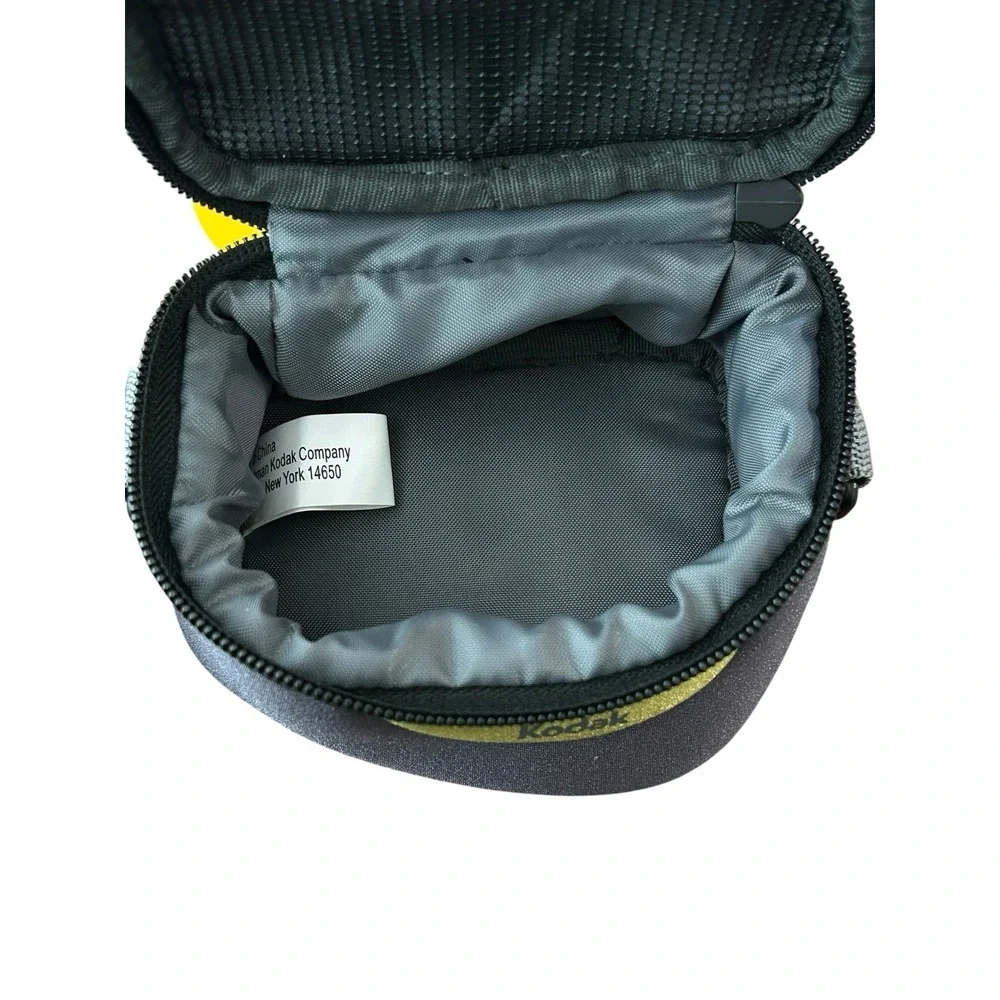 NEW Kodak Venture Digital Camera Bag & Strap Green Gray Travel Vacation Retro